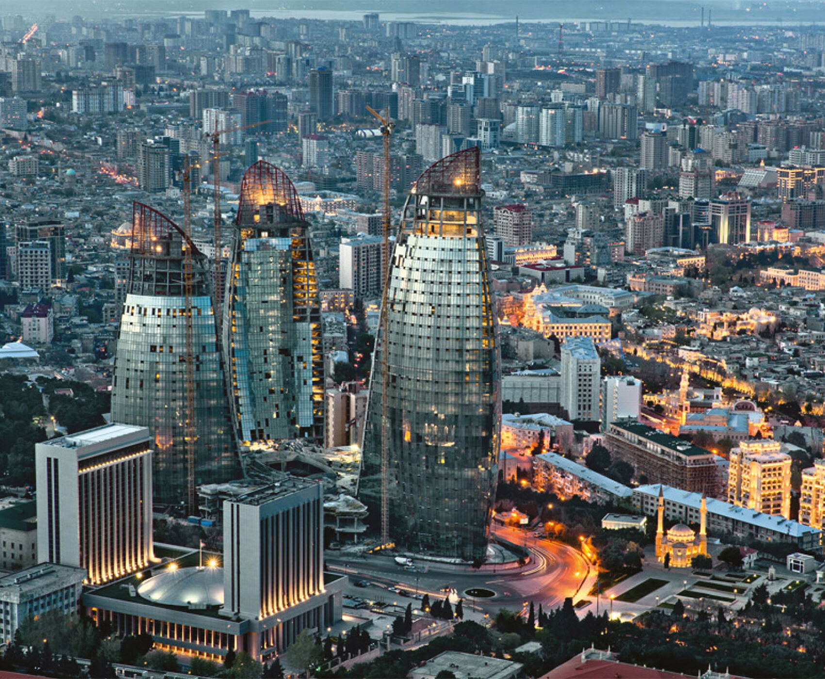 BAKU AZERBAIJAN WITH DIRECT FLIGHT FROM ANTALYA